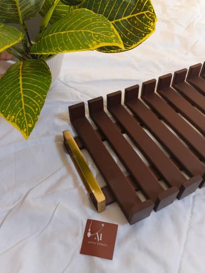 wooden tray