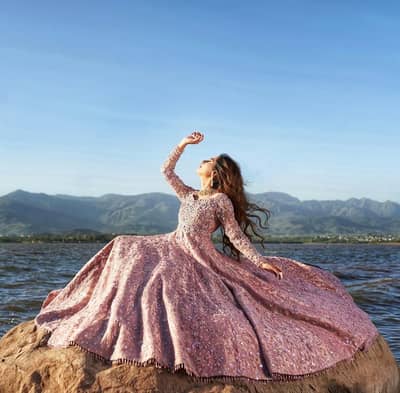 Walima dress orignal by mahnoor munawar designer
