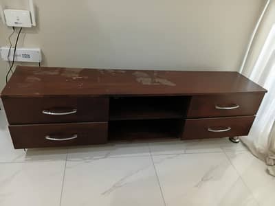 tv table or book rack 2 piece.