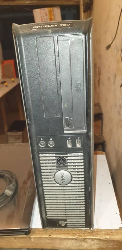 dell optiplex 760 cpu computer desktop pc core 2 duo o3o28oo78o6