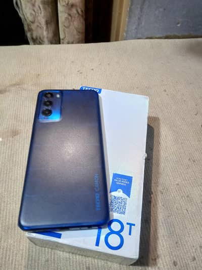 Tecno Camon 18T With Box Sealed Phone 128GB Mobile Phone Pta Approved