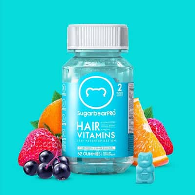 SugarBearPRO Hair Vitamins Original Sealed – 62 Days Supply