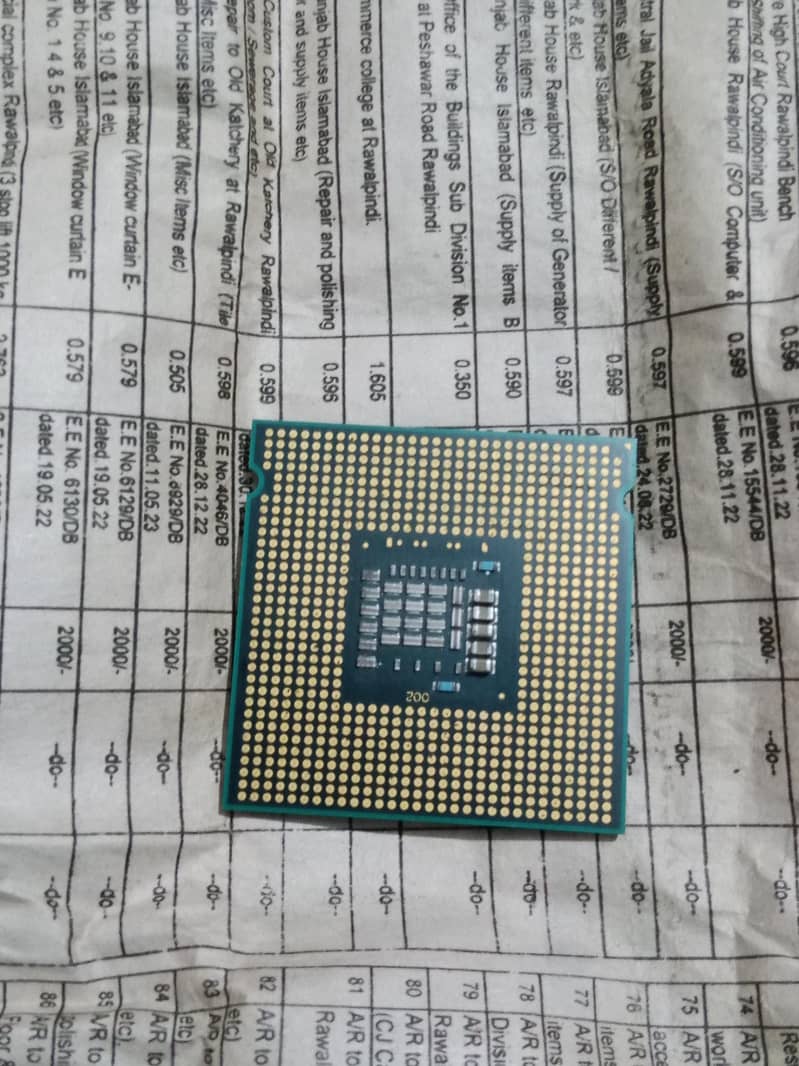 Intel Core 2 dou E8400 3.00GHz processor 2