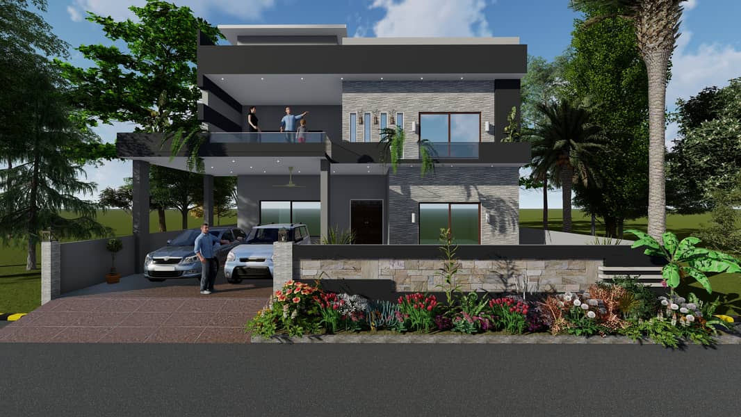 Architect Services/Interior/3D Views/House map/autocad/نقشہ نویس 17