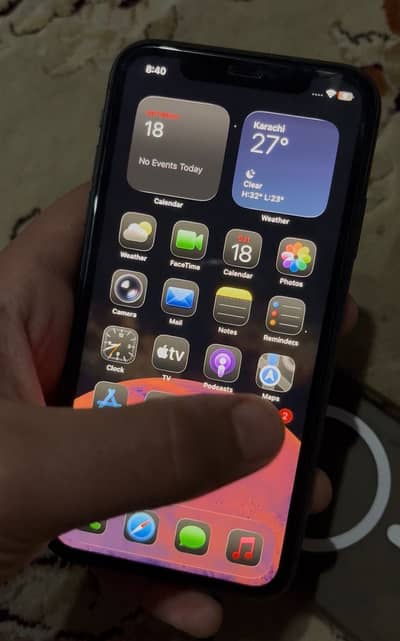 iPhone 11 (Black) - Mint Condition 10/10- 100% Original