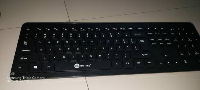 Wireless keyboard and mouse