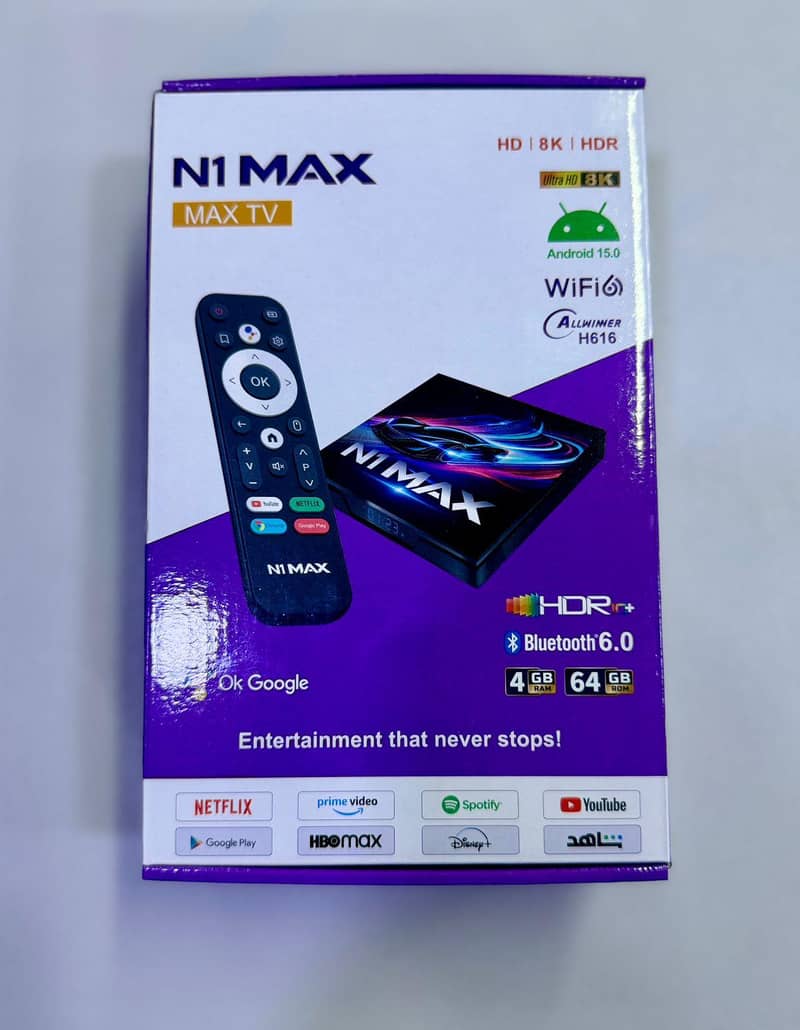 ANDROID BOX N1 MAX 1