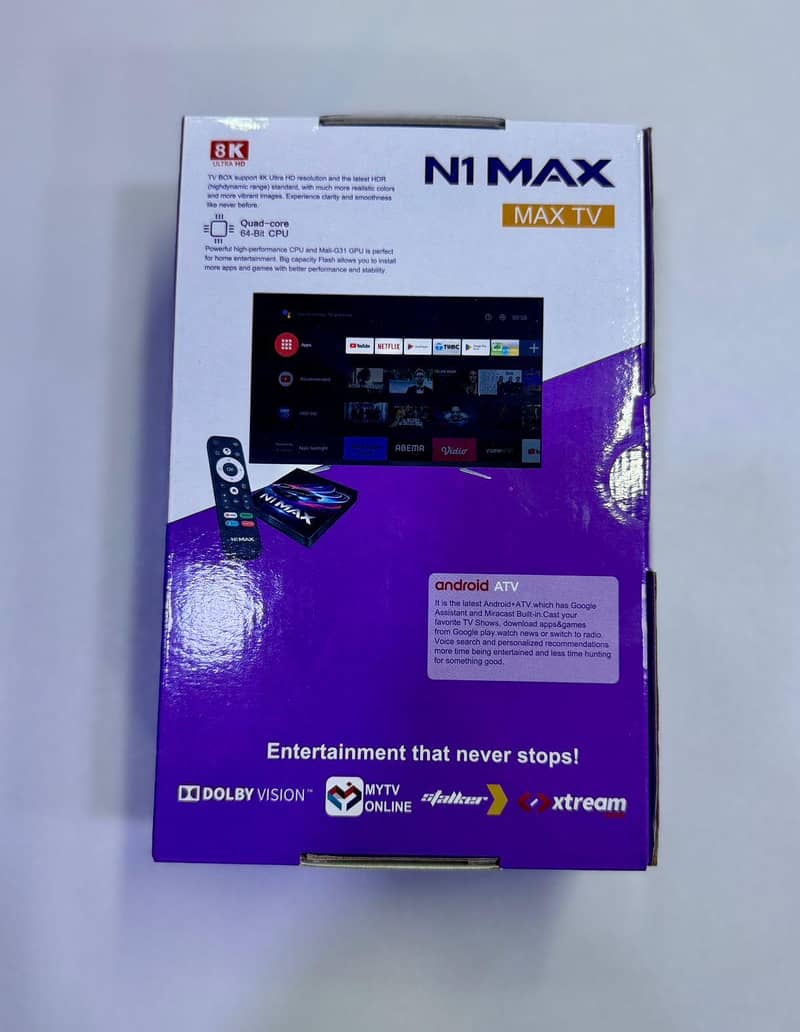 ANDROID BOX N1 MAX 9