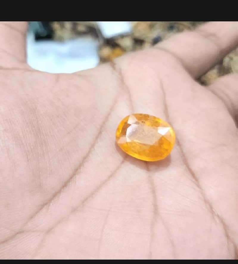 pukhraj ring stone 2