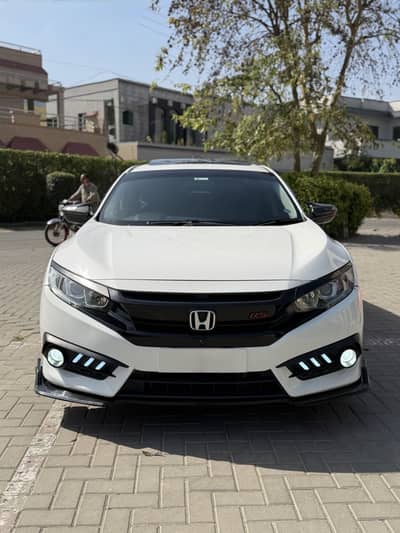Honda civic 2018 red meter