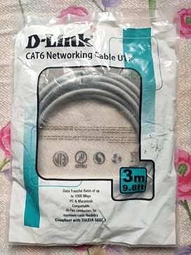 Patch Cort Cat6 LAN Computer Cable 3 meter 0