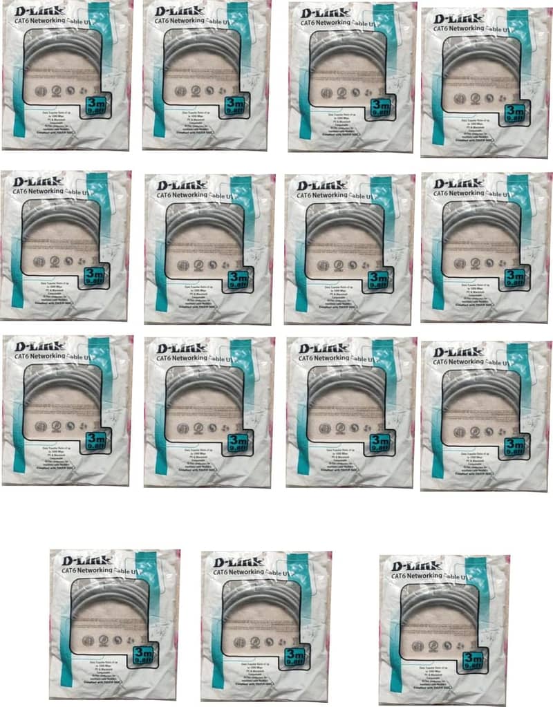Patch Cort Cat6 LAN Computer Cable 3 meter 3