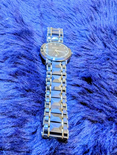 RADO CRYSTAL BLACK ORIGINAL WATCH FOR SALE.