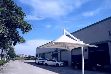 Parking shade for cars / Heat & waterproof shade / Pvc car porch shade
