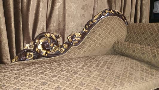 Chiniot style sofa set + Dewan +Tables set