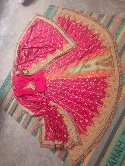embroidered langha