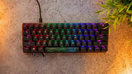 HyperX Alloy Origins 60 RGB Mechanical Keyboard Original Excellent
