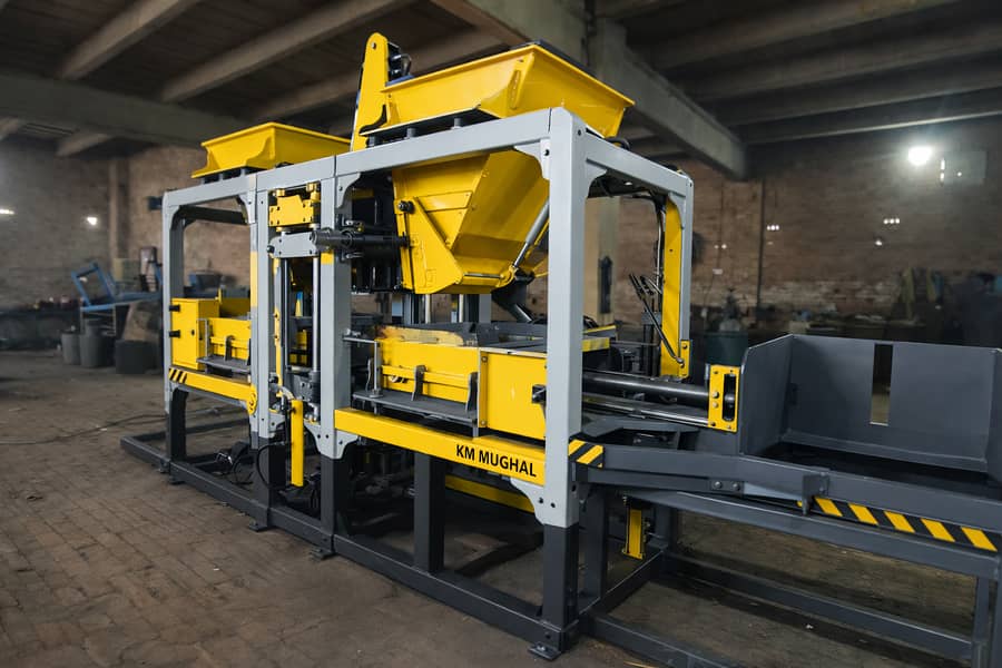 Paver Tile, Tuff Tile, Hollow & Solid Block Making Machine 7