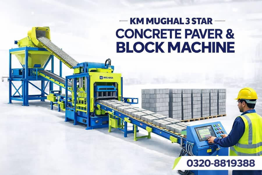 Paver Tile Making Plant Full Automatic 0