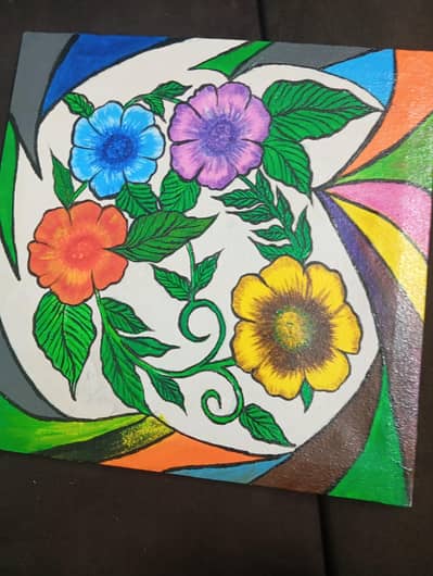 floral Abstract Painting