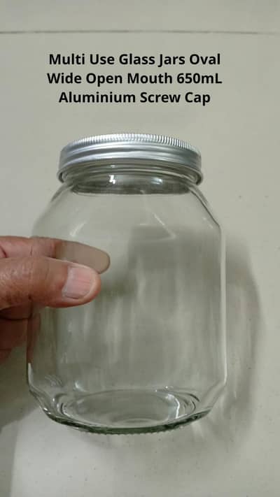 Food Storage Glass Jars and Bottles