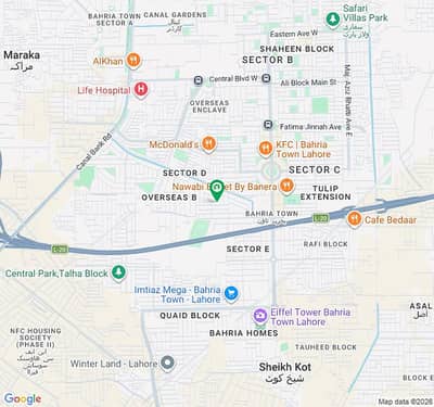 Bahria Town Lahore Janiper Block 10 Marla Plot For Sale