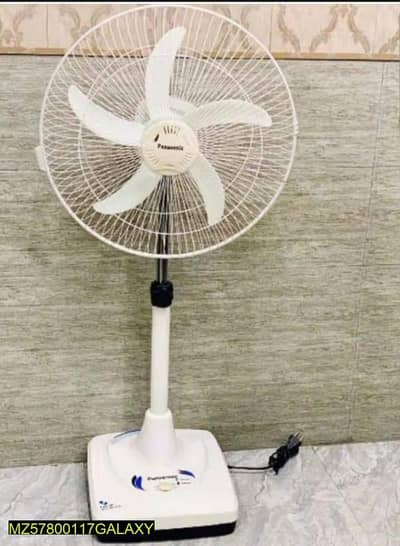 IMPORTANT Portable Rechargeable Fan 12V battery Backup White