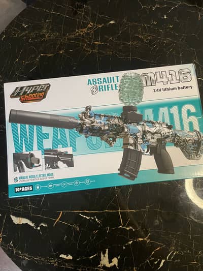 M416 electric water gel blaster gun for kids