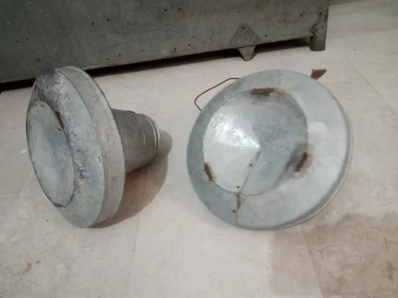 hen water and feed feeder , water bottle feed bowl — photo 11