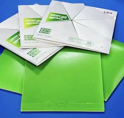 Table tennis rubbers. Yinhe mercury2, Sanwei T88, 729 cross green
