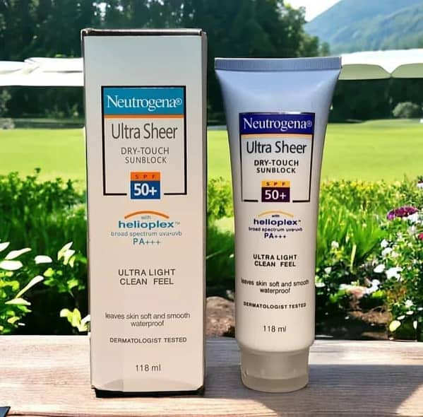 Neutrogena Ultra Sheer Dry-Touch Sunblock with SPF 50+