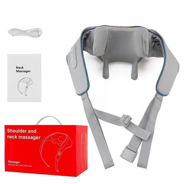 Rechargeable Message Shawl Neck & Shoulder Heating Messager with USB Charging
