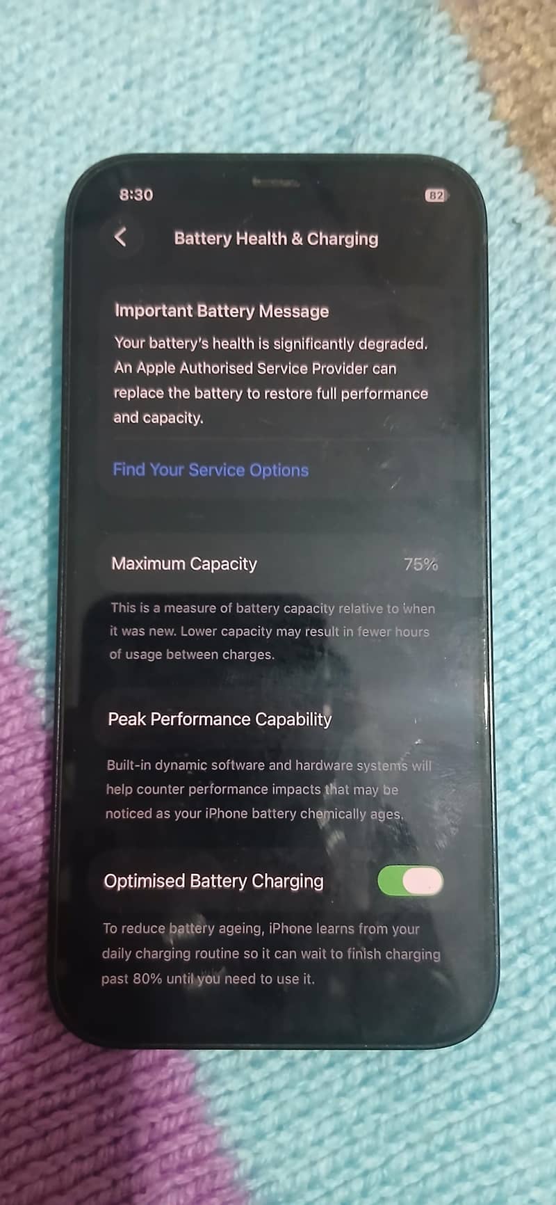 Iphone 12  128 gb jv . 75bh 3