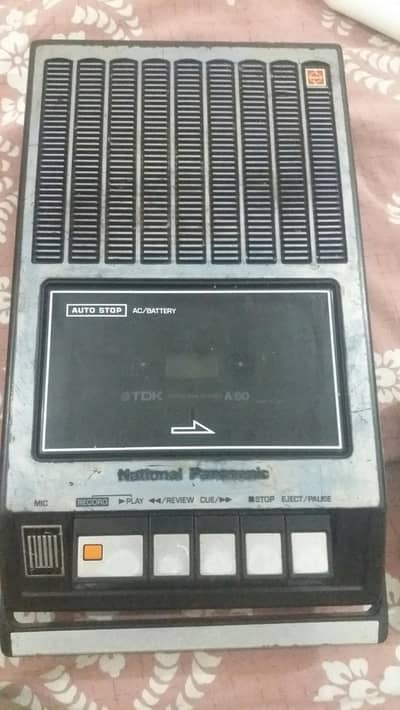 National Panasonic Japan Tape Recorder