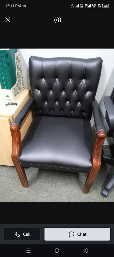 Executive visitor chair-Meeting chair-Wooden chair