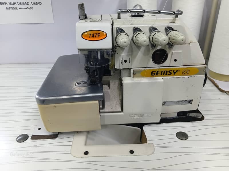Gemsy Overlock Machine 0