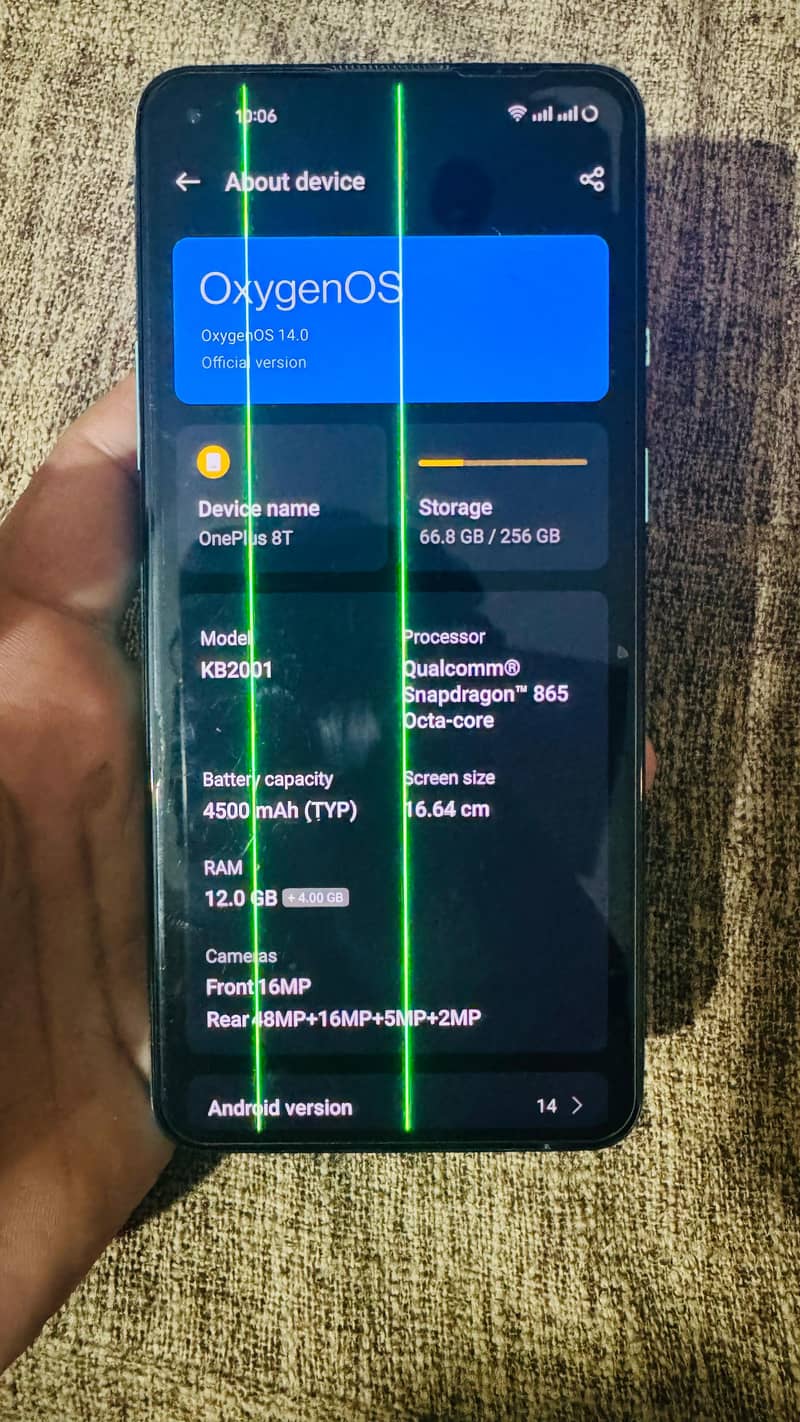 ONE PLUS 8T 2