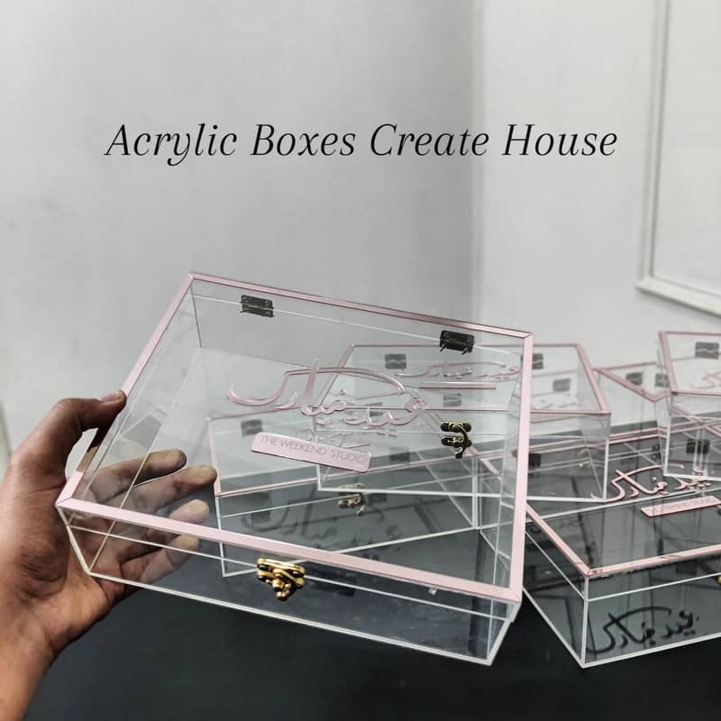 Premium Custom Acrylic Boxes & Gift Packaging 8