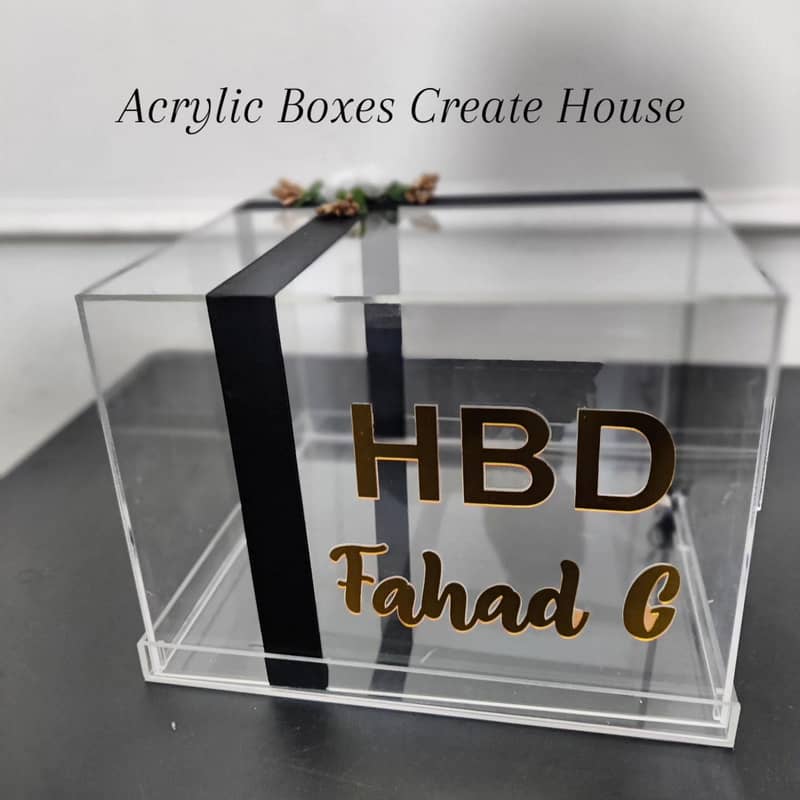 Premium Custom Acrylic Boxes & Gift Packaging 16