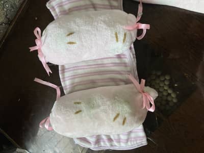 New born bedset (with pillow head maker)