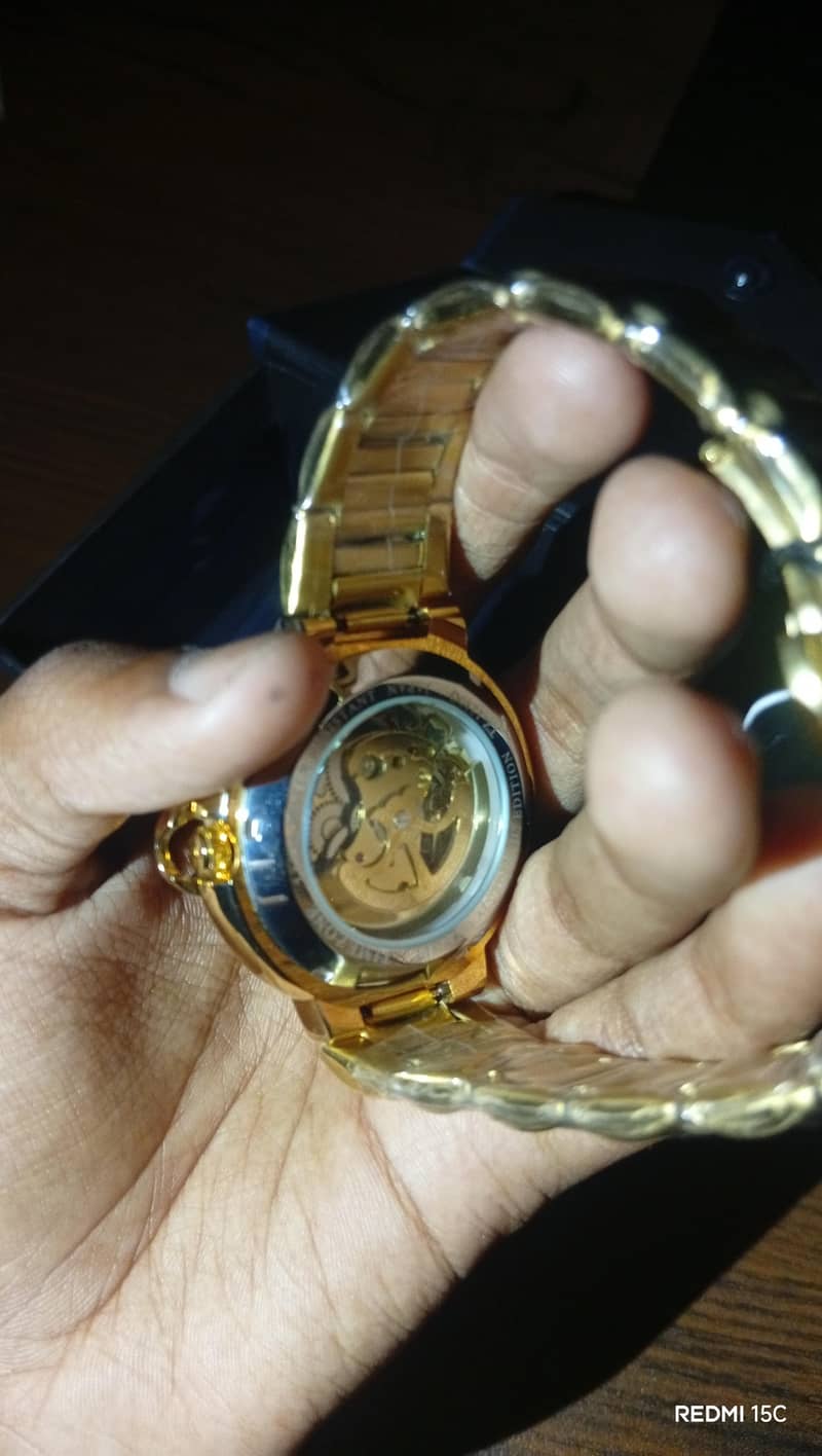 Timezone Automatic Skeleton watch 1