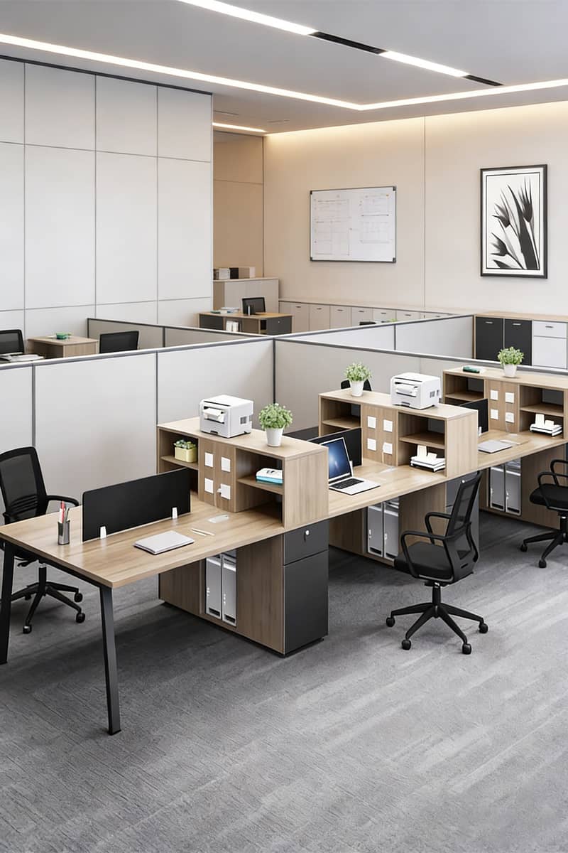 Affordable Workstation/Enterprise Workstation/Computer Table/Cluster 3