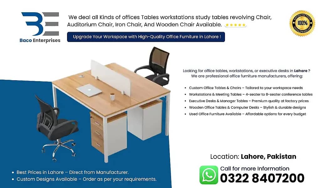 Affordable Workstation/Enterprise Workstation/Computer Table/Cluster 17