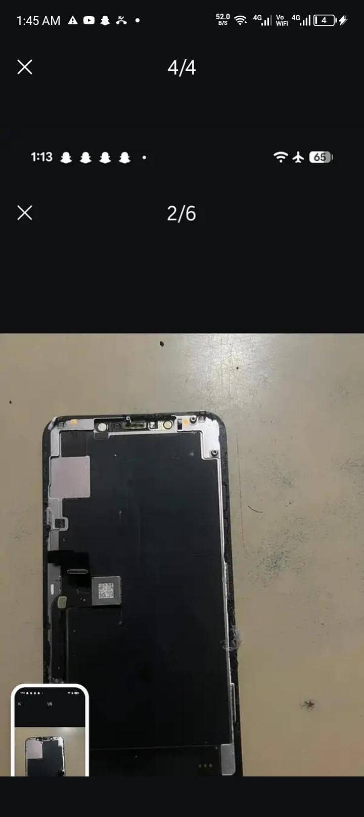iphone screen panel Lcd 3