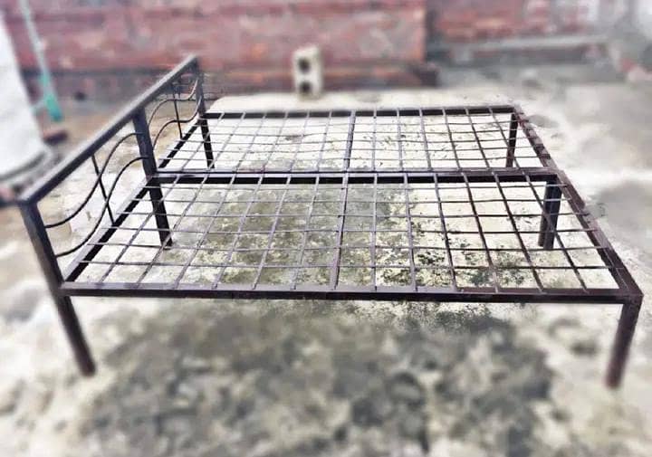 IRON Full Solid Double Bed High Weight 0
