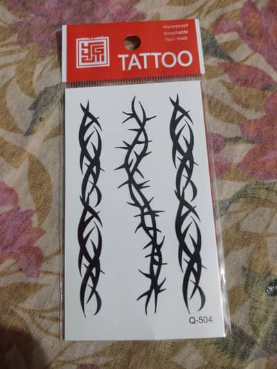 temporary tattoos