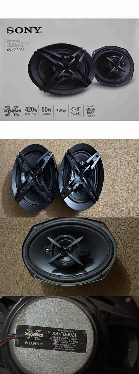 Complete car sounds system 1