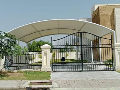 Tensile Shade / Wall mount shade / Car parking shades / Tensile canopy