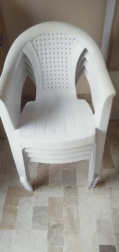 Plastic Moulded Chairs For Indoor and Outdoor Use.