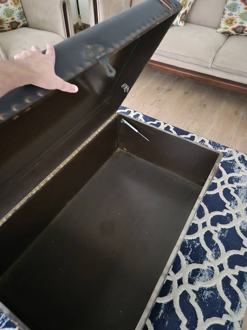 Coffee Table | Storage Center Table | Rustic 0